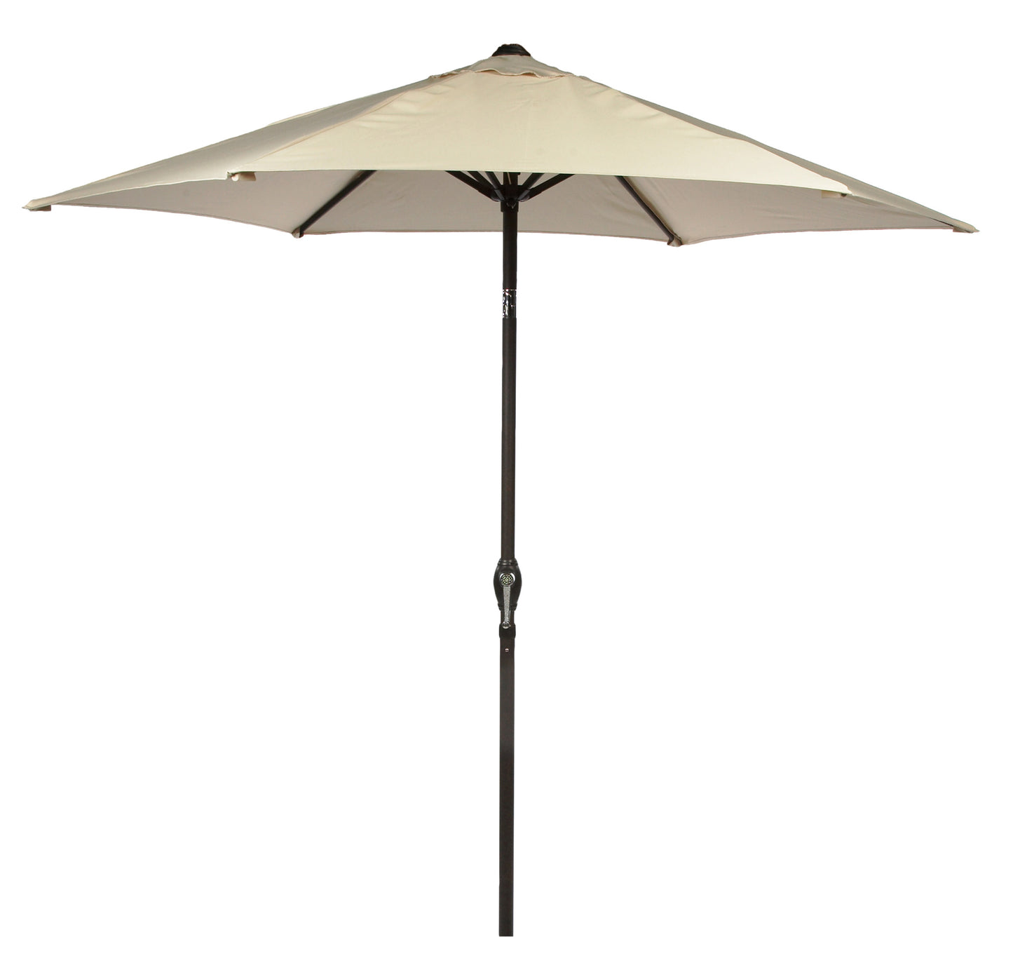 Soleil 2.2m Crank and Tilt Parasol - Cream