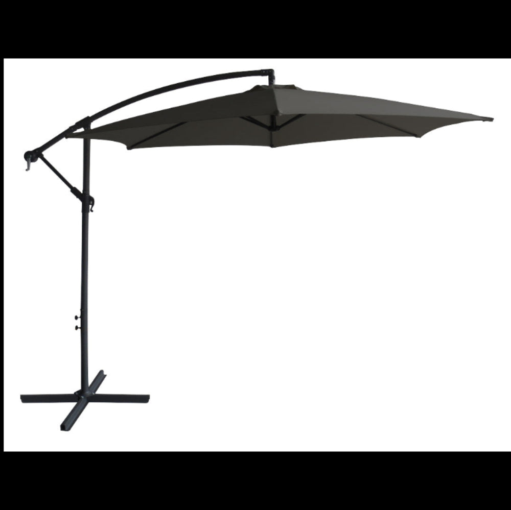 Sapporo 3.0m Cantilever Parasol - Anthracite