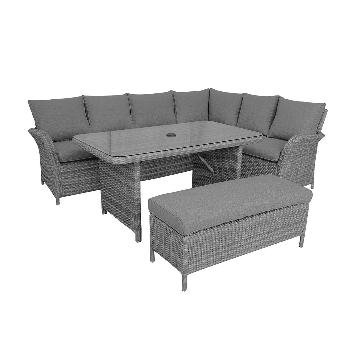 Monaco Stone Rectangular Modular Set