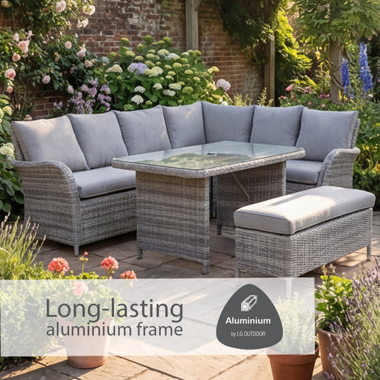 Monaco Stone Rectangular Modular Set