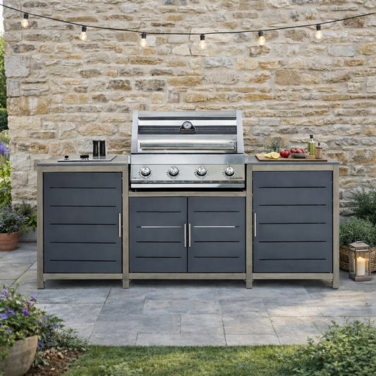 Grillstream Sanctuary Birch 4 Burner Deluxe Outdoor Kitchen