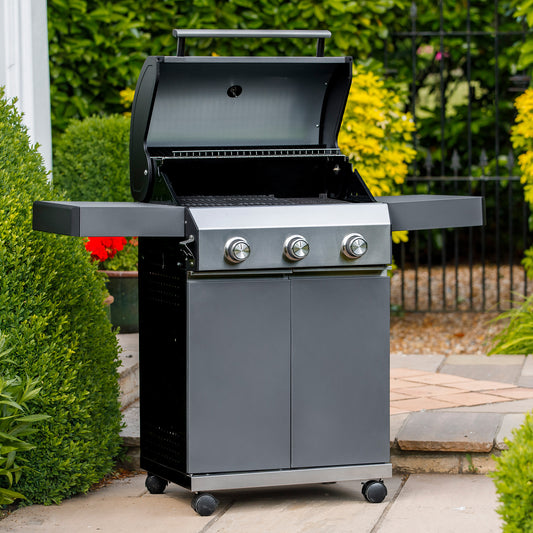 Classic 3 Burner Barbecue (With Side Burner)