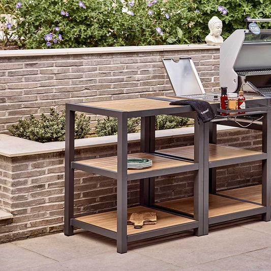 Sanctuary Oak Outdoor Kitchen Square Unit