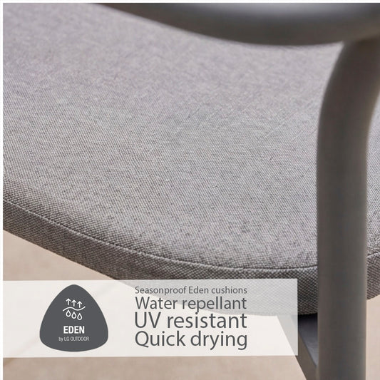 Laguna Flint 6 Seat Rectangular Dining Set