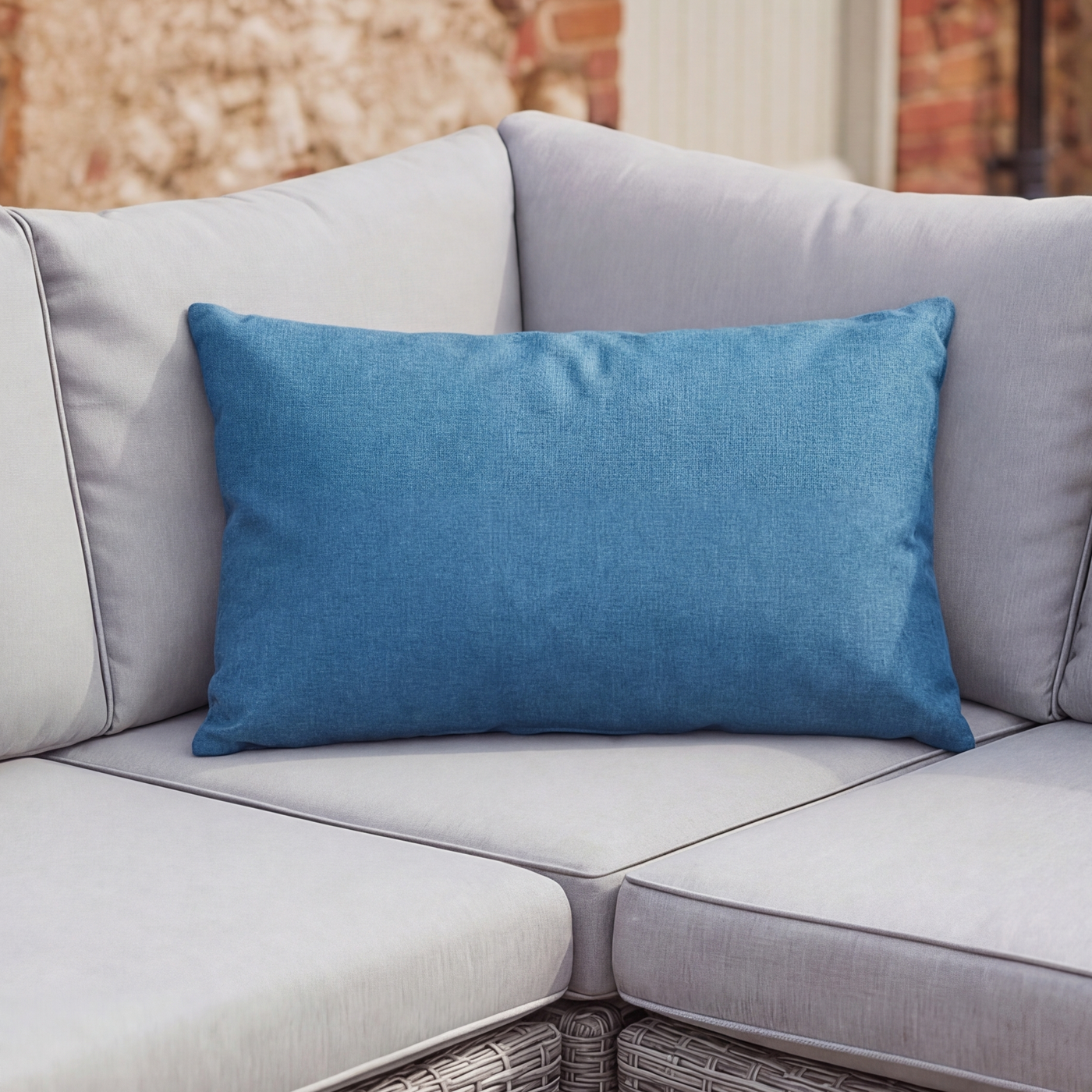 Cobalt Blue 30 x 50cm Scatter Cushion