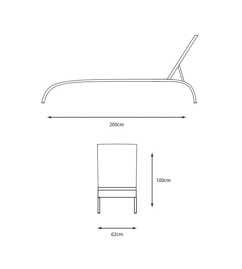 Monte Carlo Sand Sunlounger Duo Set