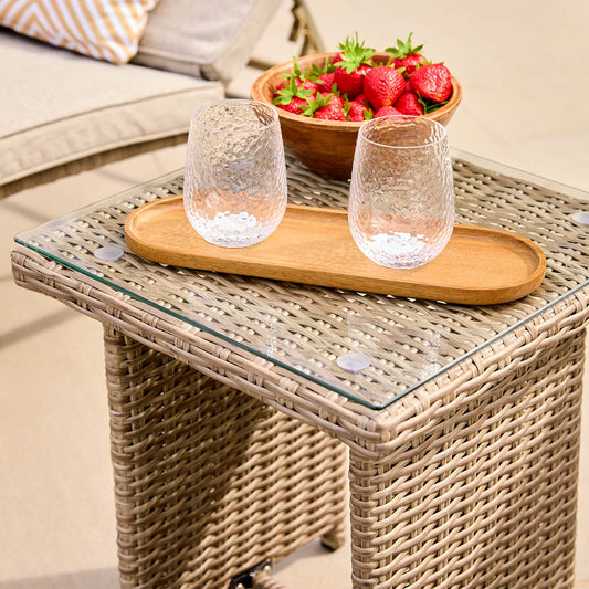 Monte Carlo Sand Sunlounger Duo Set