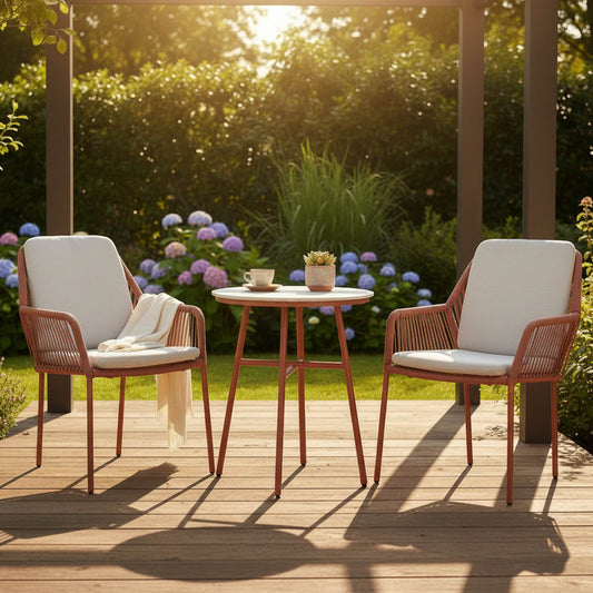 Malibu Terracotta Bistro Set