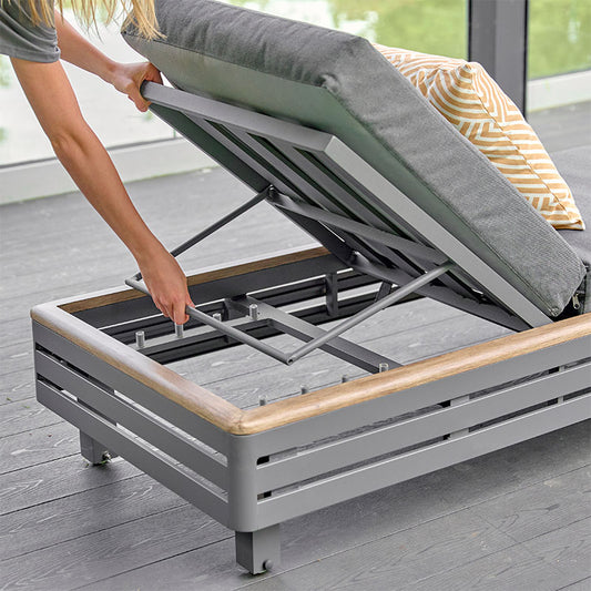 Monza Sunlounger and Cushion