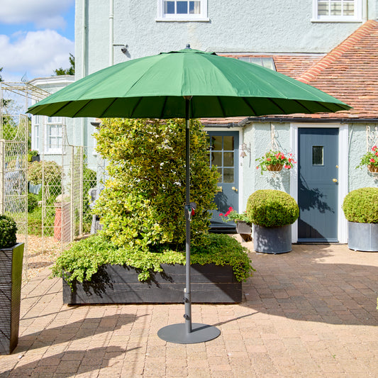 Mikado 3.0m Parasol - Forest Green