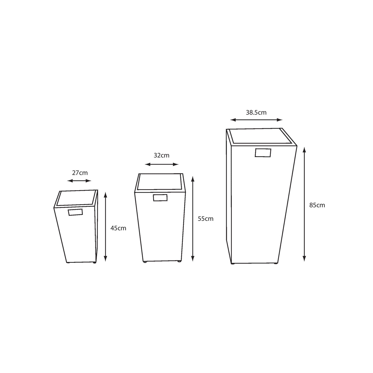 Monaco Sand Nested Planters - Set Of 3