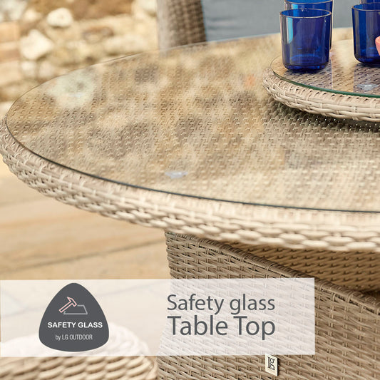 Monte Carlo Sand Lounge Dining Set