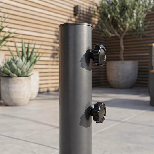 16KG Round Steel Base - Anthracite