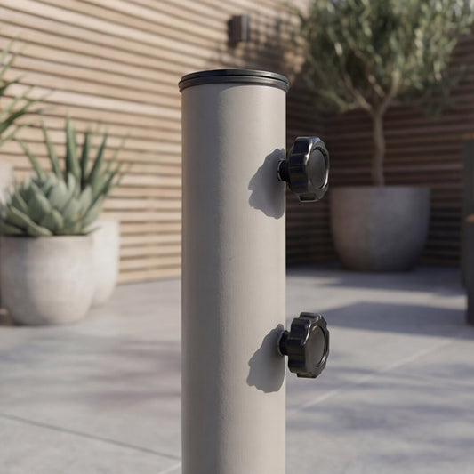 16KG Round Steel Base - Taupe