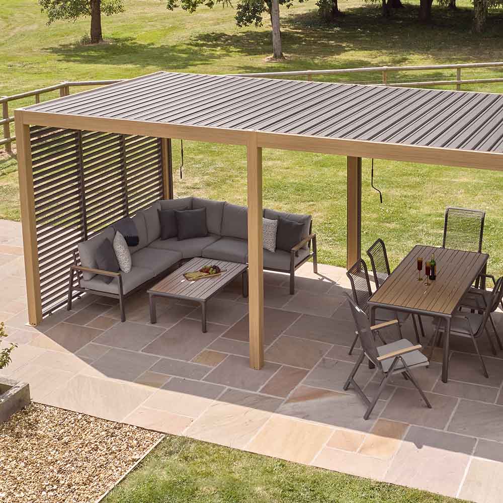 Sanctuary Oak Modular Lounge Set