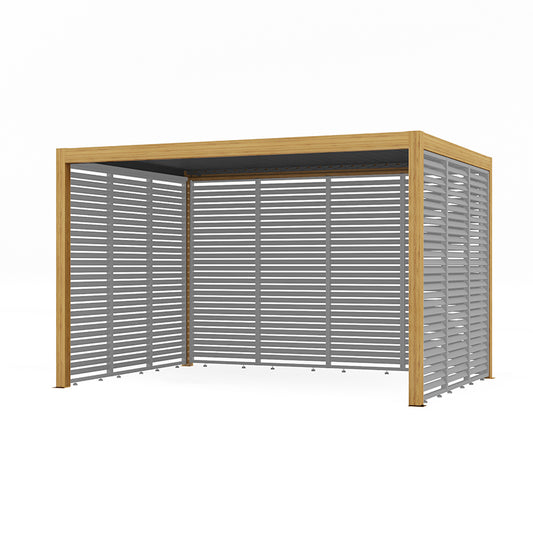 Sanctuary 4m Slatted Side Wall