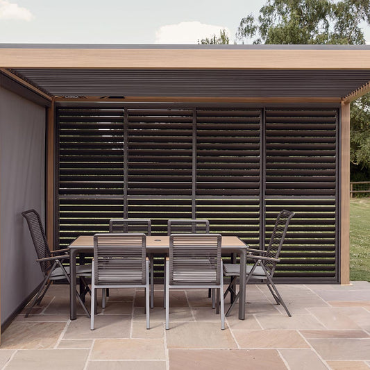 Sanctuary 4m Slatted Side Wall