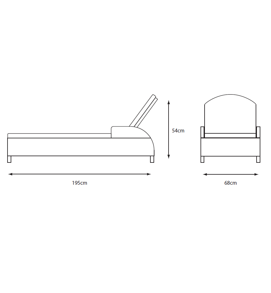 St Tropez Sand Sunlounger