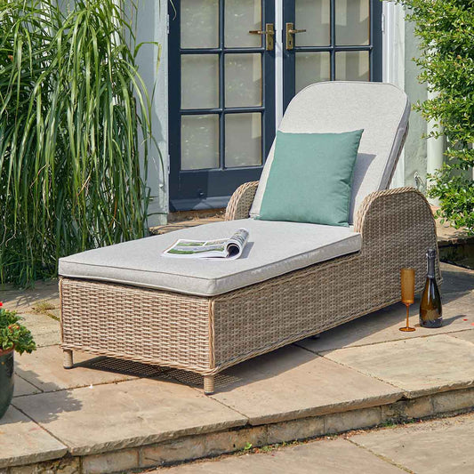 St Tropez Sand Sunlounger