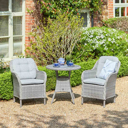 St Tropez Stone 2 Seat Set