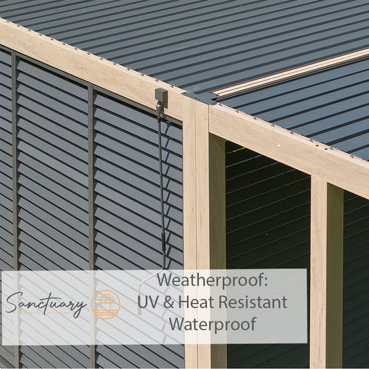 Sanctuary Birch 3 x 1.5m Pergola Extension