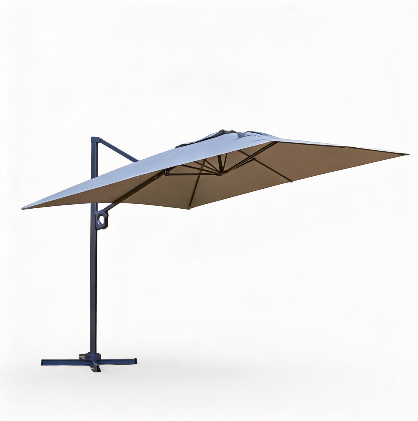 Deluxe 3.0m Square Cantilever Parasol - Anthracite