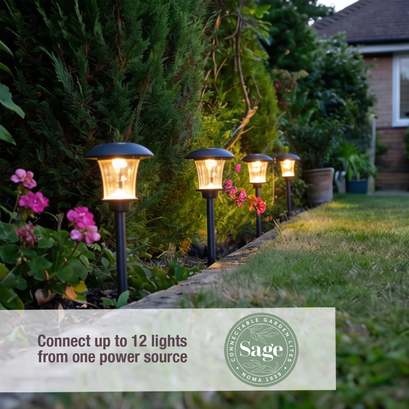 Tawny Connectable Border Light Add on Set - Slate