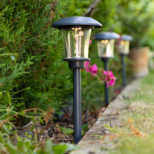 Tawny Connectable Border Lights Starter Set of 3 - Slate
