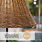 Elba Sesame Rattan Table Lamp
