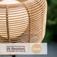 Toscana Sesame Rattan Table Lamp
