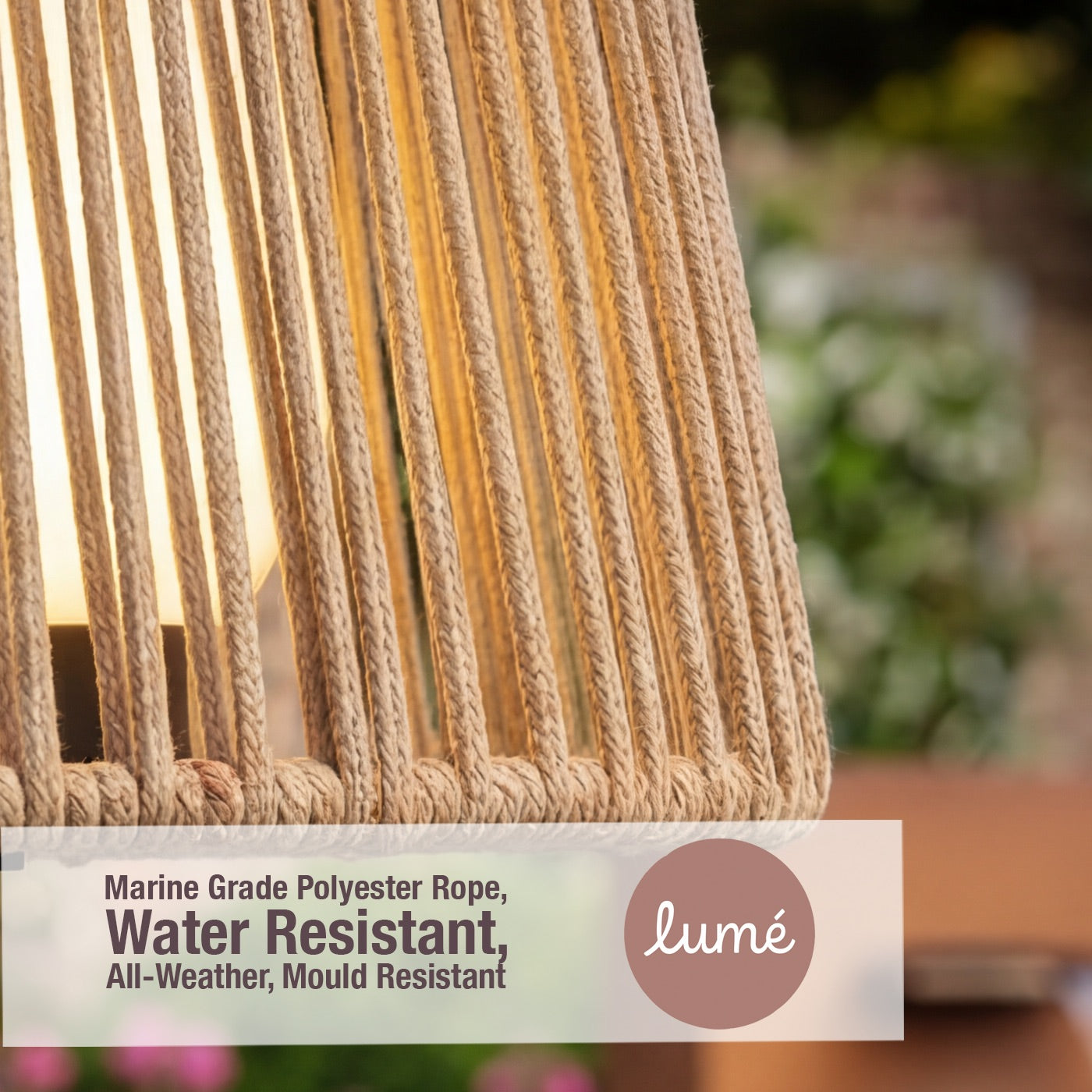 Garda Latte 56cm Table Lamp