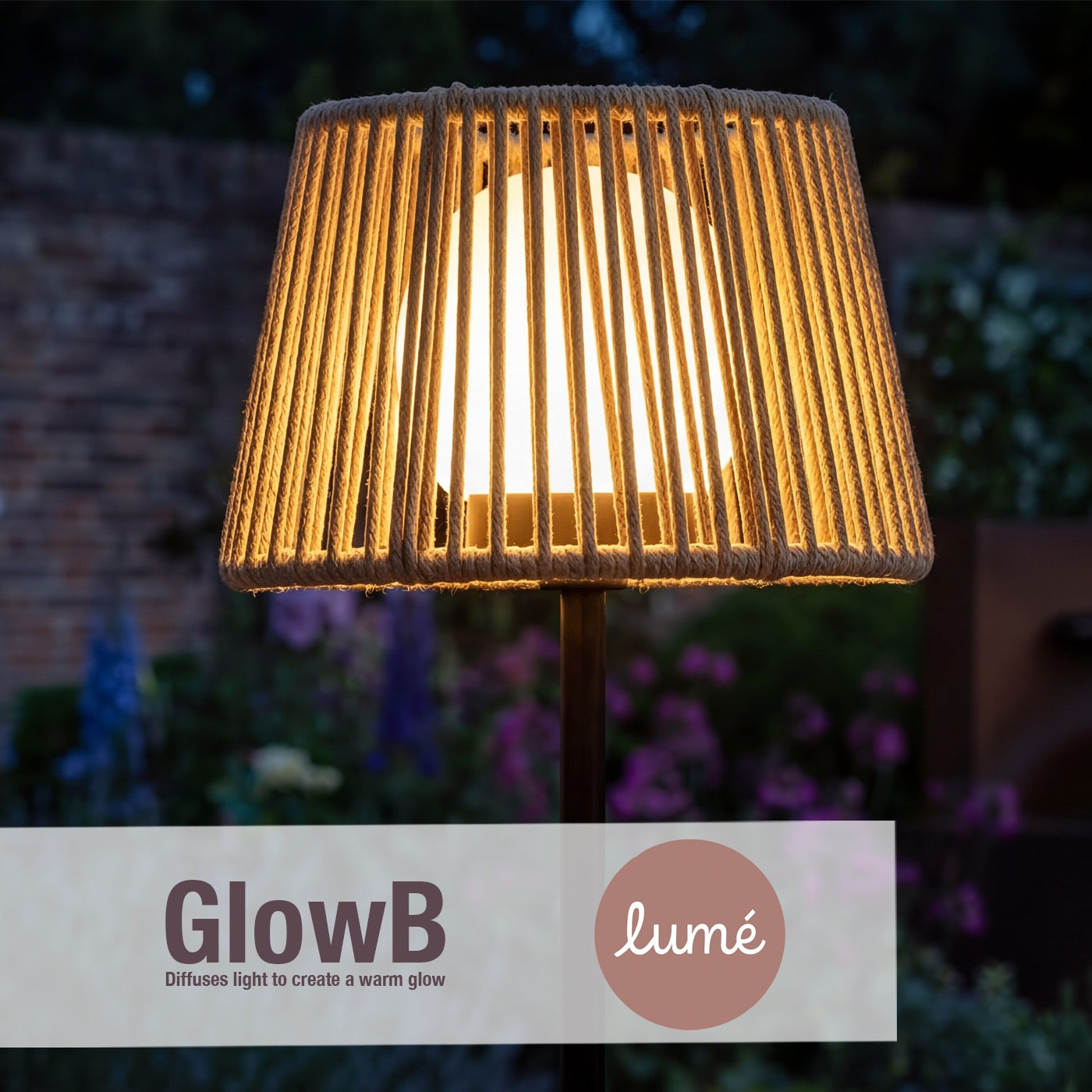 Garda Latte 56cm Table Lamp