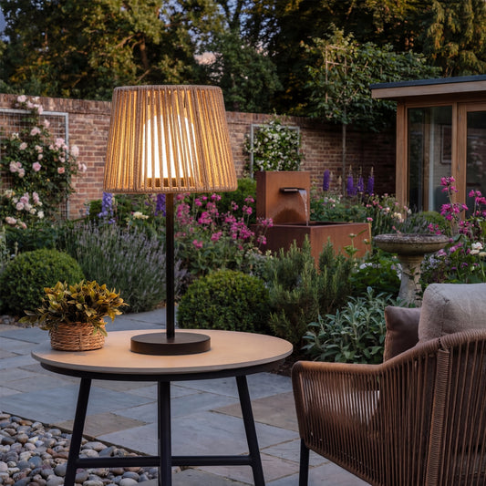 Garda Latte 56cm Table Lamp