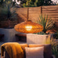 Rimini Sesame Rattan 48cm Pendant Light