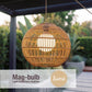 Novara Sesame Rattan Pendant Light