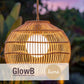 Novara Sesame Rattan Pendant Light