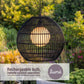Novara Noir Rattan Pendant Light