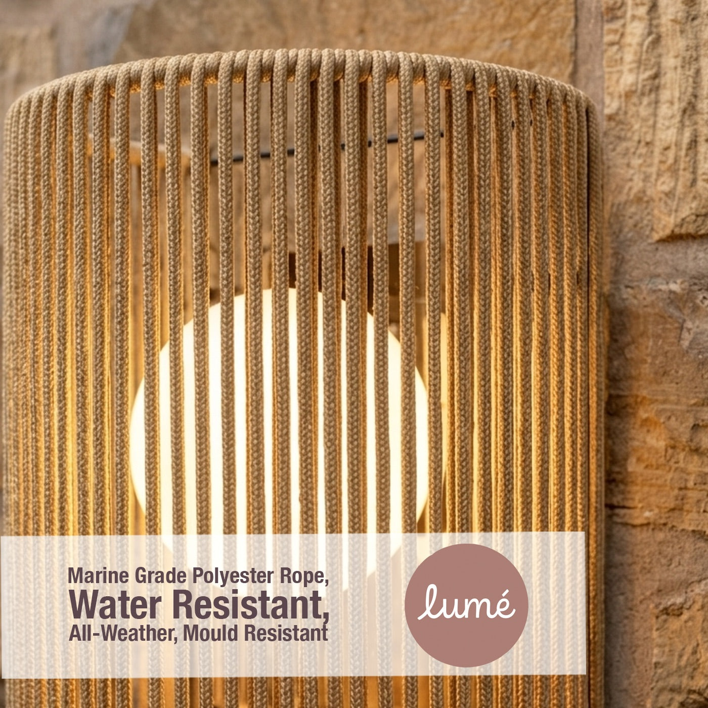 Tamburo Latte 34cm Wall Lamp