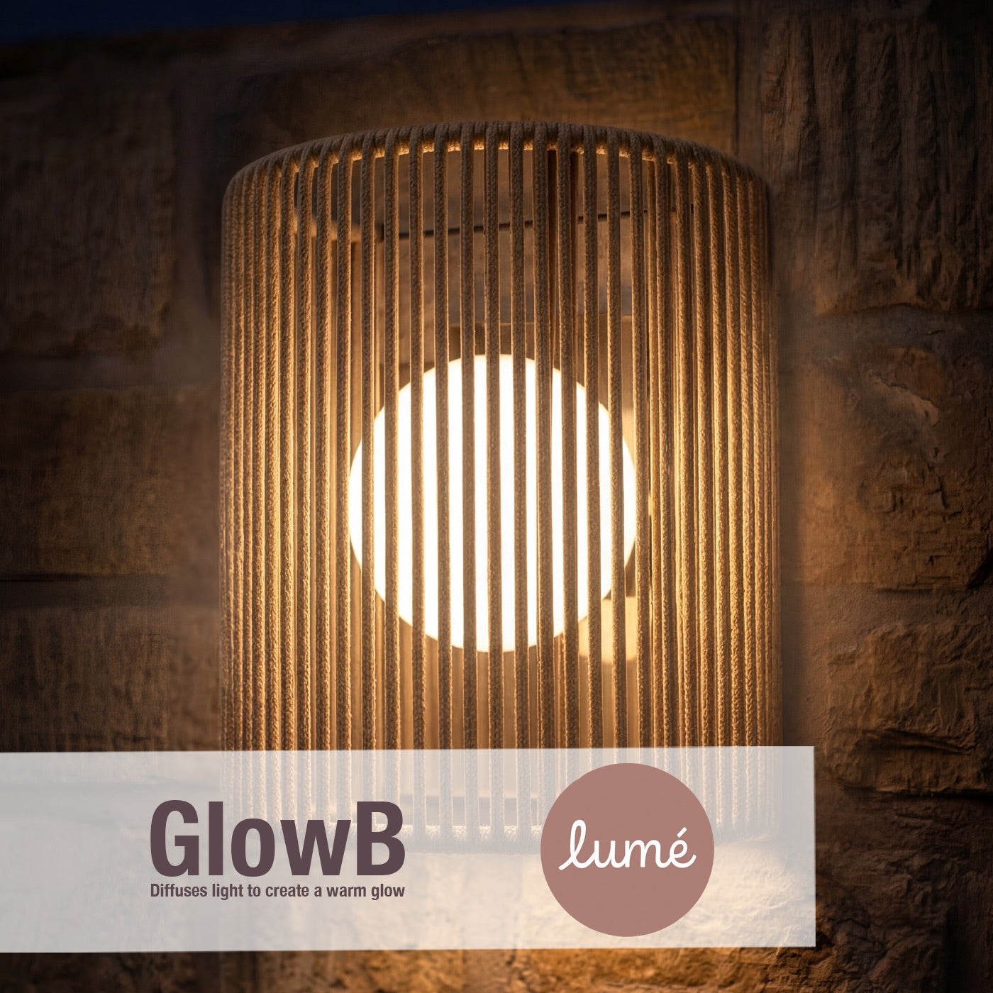 Tamburo Latte 34cm Wall Lamp
