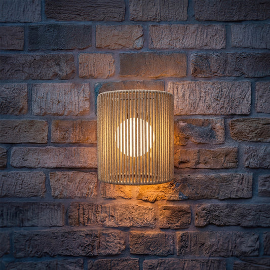 Tamburo Latte 34cm Wall Lamp