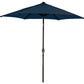 Soleil 2.2m Crank and Tilt Parasol - Navy Blue