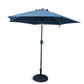 Horizon 2.5m Crank and Tilt Parasol - Cobalt Blue