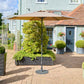 Horizon 2.5m Crank and Tilt Parasol - Warm Sand