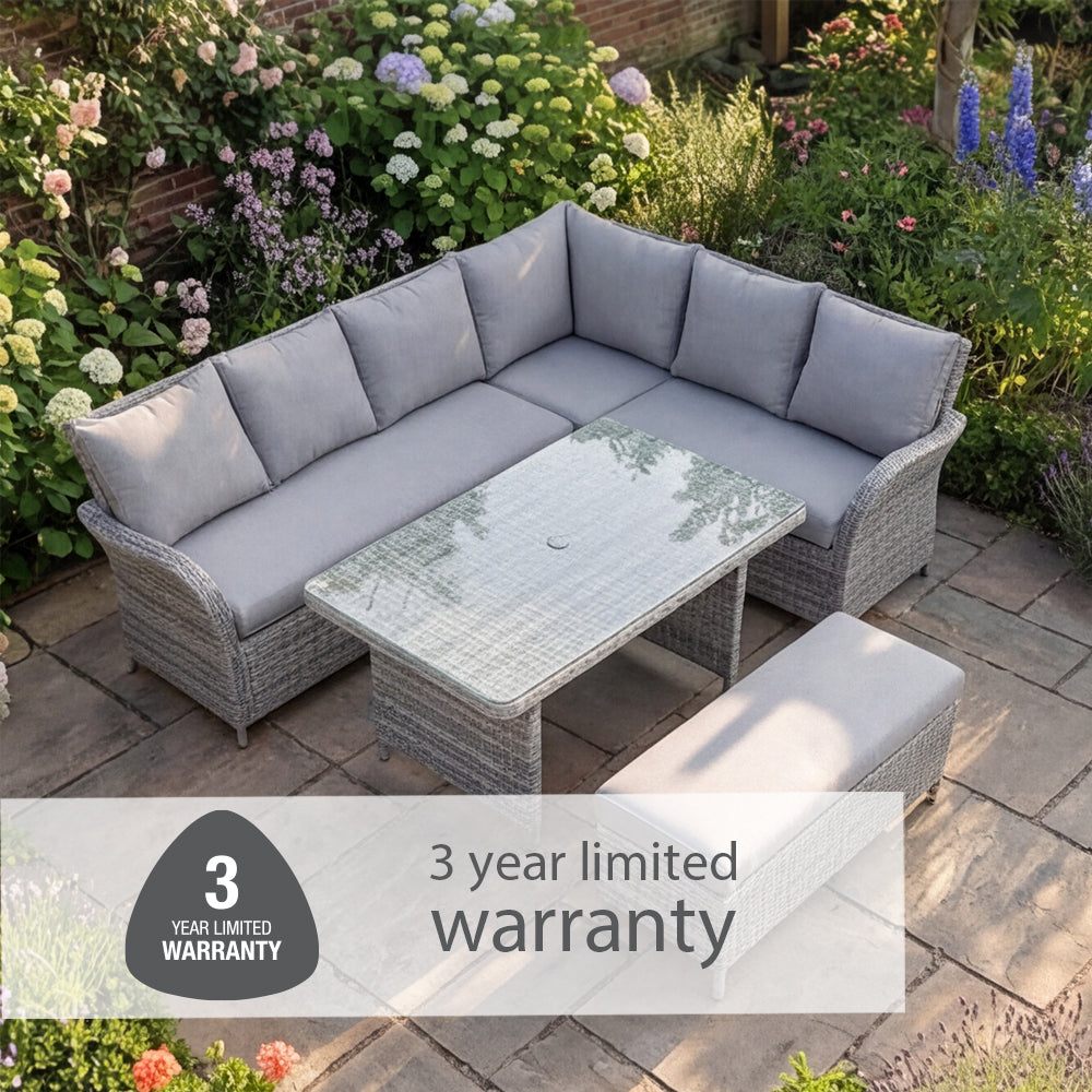 Monaco Stone Rectangular Modular Set