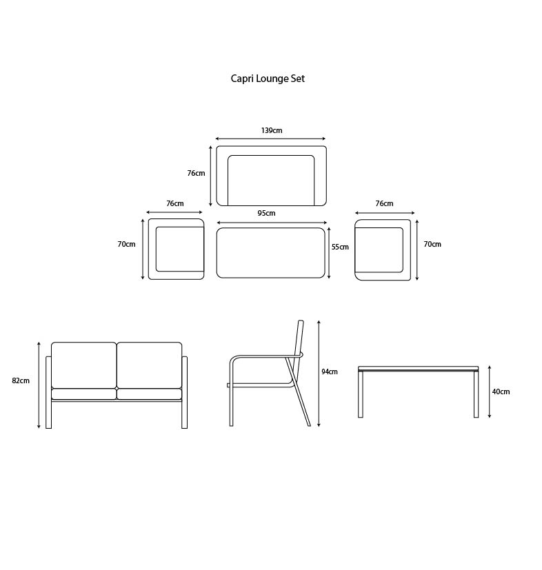 Capri Lounge Set