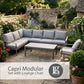 Capri Modular Set With Lounge Chair