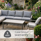 Capri Modular Set With Lounge Chair