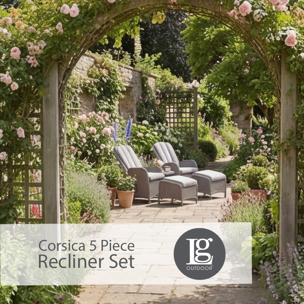 Corsica 5 Piece Recliner Set