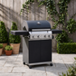 Classic 4 Burner Barbecue (Matt Black)