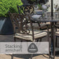 Devon 6 Seat Dining Set with 3.0m Parasol
